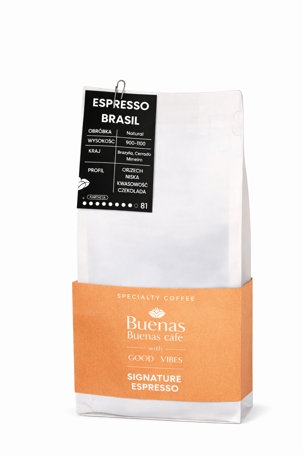 Brasil Espresso - Niska Kwasowość